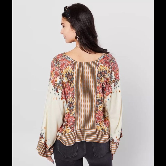 Like new Free people Mix-n-Match Blouse viscose small - Picture 12 of 12